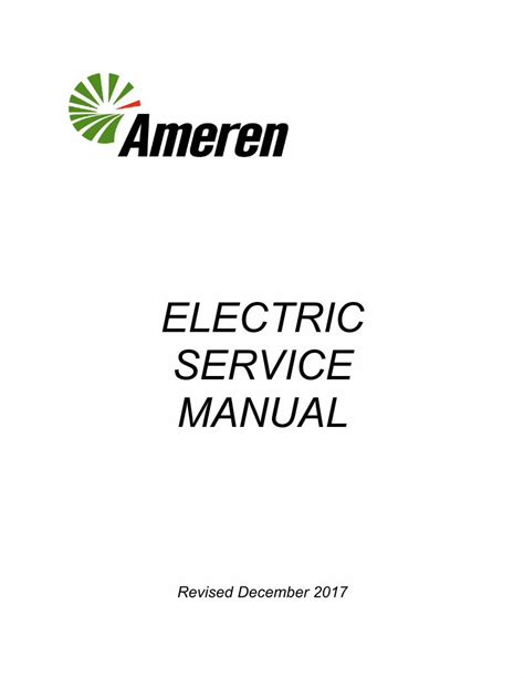 ameren junction box|A Meren Electric Service Manual .